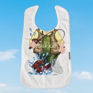 NWOT bib fisherman Alaska baby infant feeding